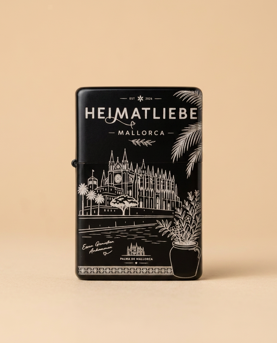 Heimatliebe Benzin-Feuerzeug
